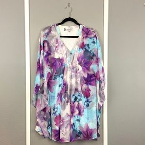 Jennifer Lopez floral dress